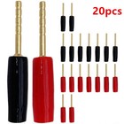 <!--F#f_0-->20PCS 2mm Plugs Speaker Pin Connectors Straight Pin Terminals Wiring Connector<!--F/-->