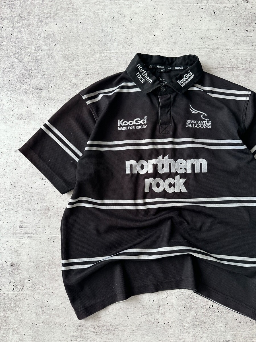 Newcastle Falcons Rugby Home Shirt 2006/2007 - Kooga Medium M Jersey