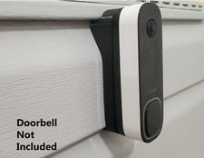 ecobee Video Doorbell Dutch Lap 4.5" Siding Mounting Bracket Wedge 3D Printed