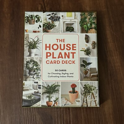 #ad The Houseplant Card Deck: 50 Cards for Choosing Styling and Cultivating Ind... $1.99