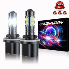 2pc 880 Led Fogdriving Light Bulb 6000k Xenon White High Power 890 892 893 899 2pc 880 Led Fogdriving Light Bulb 6000k Xenon White High Power 890 892 893 899