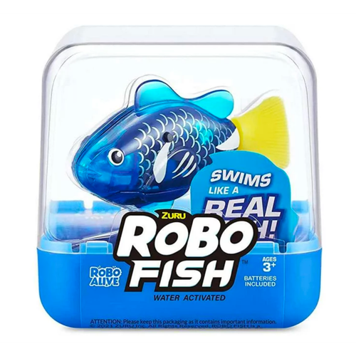 6PK Zuru Robo Changes Color Robotic Swimming Fish Water Activated Series - 第 2/7 張圖片