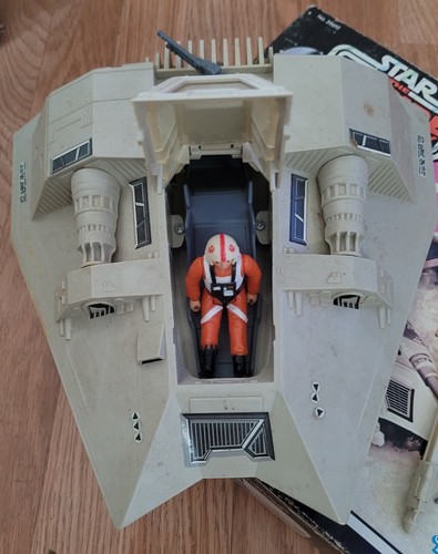 SPEEDER DA NEVE CORAZZATO VINTAGE STAR WARS TESB REBEL IN SCATOLA ORIGINALE - Foto 2 di 10