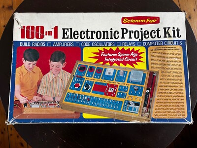 Science Fair 100 in 1 electronic project kit 