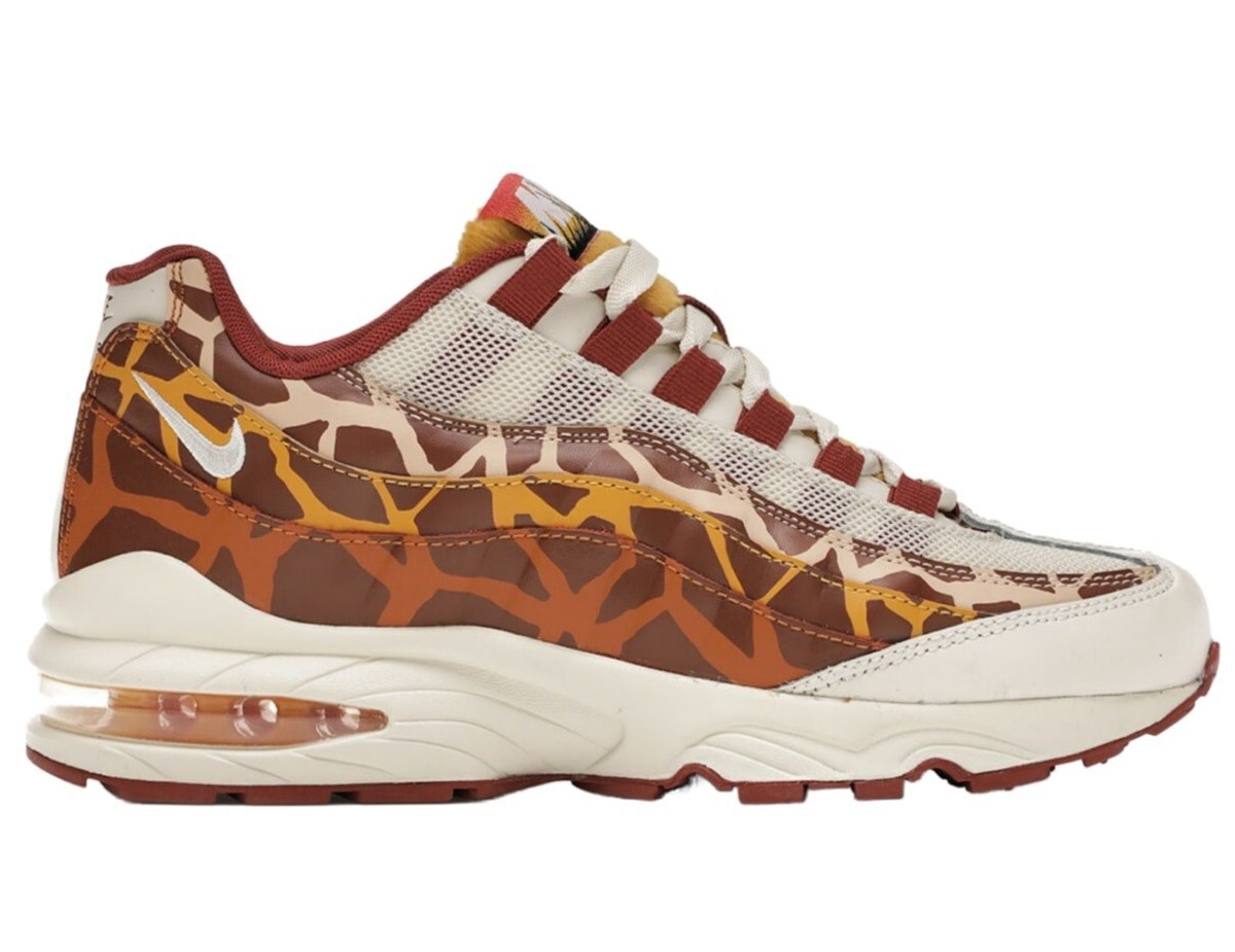 Nike Air Max 95 'Giraffe' GS Big Kids Size CU4640-200 Cream