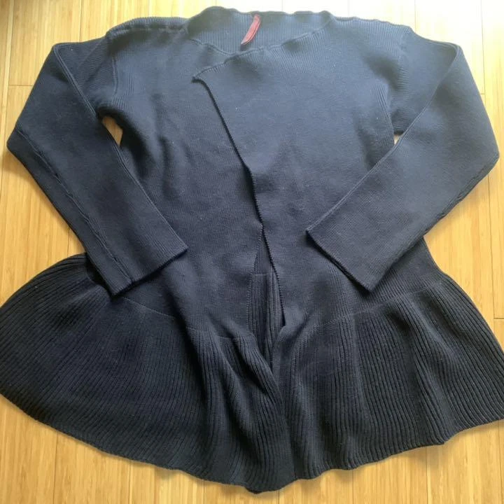Daniela Gregis wool Cardigan Ladies Woman's Dark Navy Beauty