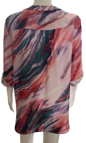 Westbound Shirt 100% Tencel Lyocell Top 3/4 Sleeves Blouse Size PM New NWT - Picture 7 of 14