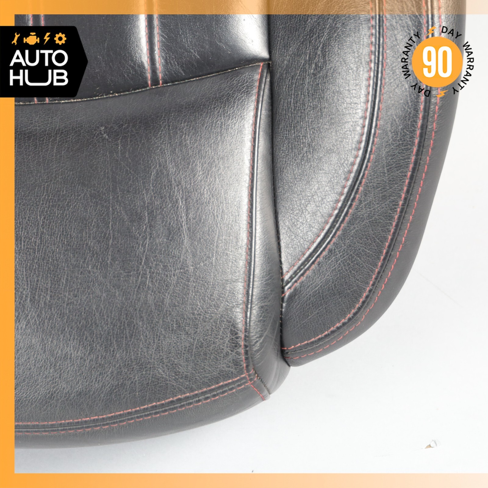 08-12 Maserati GranTurismo M145 Front Left Lower Bottom Seat Cushion Black OEM