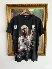 Vintage 2000s Eminem Middle Finger Hip Hop Rap Black T-shirt Sz L