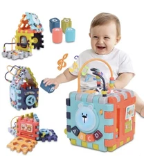 Vomeast Activity Cube For Babies