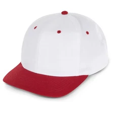 Blank Two Tone Cotton Twill Retro Snapback Hat 6 Panel Baseball Cap Unisex Men