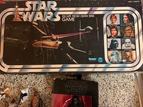 Star Wars Lot: 2 Escape From Death Star Game , Kylo Ren, R2D2, Chewbacca Figures - Picture 6 of 12