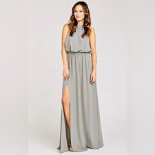Show Me Your Mumu Heather Halter Maxi Dress Size Extra Small