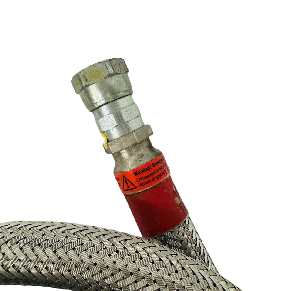 Manguera criogénica de alta presión Leybold FL 6,0 HP, 20 pies Foto 4 de 4