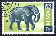 1966 KENYA Elephant