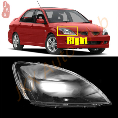 Lamp Shell For 2003-2005 Mitsubishi Lancer Right Side Headlight Lens Frame k
