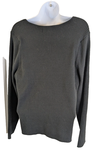 Old Navy, Women's, Ribbed Sweater, black, size xxl, new with tags. - Picture 2 of 3