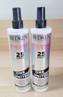 (2) Redken 25 Benefits One United All In One Conditioner Treatment 13.5 oz Spray