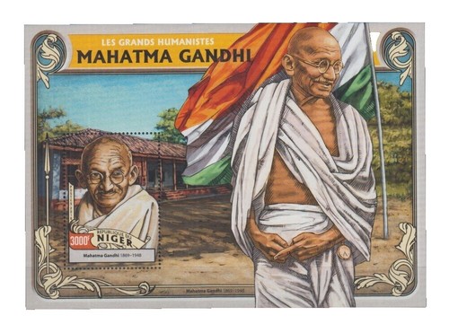 Briefmarke Togo 3523 Mahatma Gandhi – Postfrisch ** MNH, 2010, Sammlerqualität