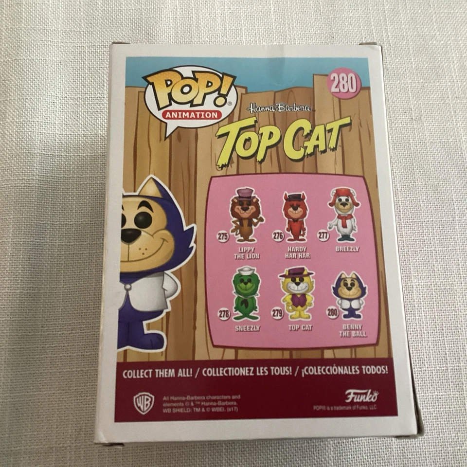 FUNKO 280 Benny the Ball (Chase) versão Top Cat Hanna Barbera - Imagem 3 de 4
