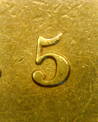 1859 Canada Cent Narrow 9 Double 5 Var. 1 Queen Victoria 10+ Obv