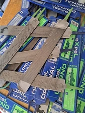 USED HELLER EXCEL FARRIER FILES RASPS LOT of 10  KNIFEMAKING BLACKSMITH JEWELRY