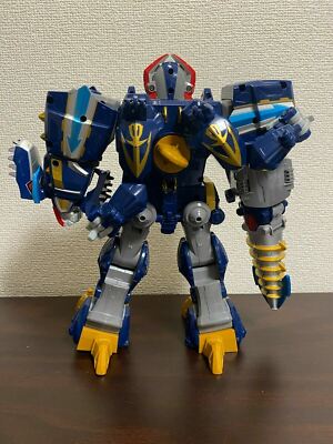 鏡 junjun Power Rangers Super Megaforce Gokaiger DX GoZyuJin Q-Rex Megazord