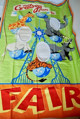 Pottery Barn Kids County Fair Party Photo Op Banner Carnival Zoo