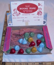 ROYAL CHAMPION ROYAL TOPS FAMOUS YO-YO SPIN TOP 1930s STORE DISPLAY