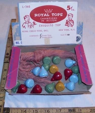 ROYAL CHAMPION ROYAL TOPS FAMOUS YO-YO SPIN TOP 1930s STORE DISPLAY