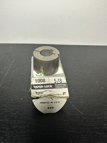 Dodge 117073 Taper Lock Bushing 1008 X 5/8" KW Missing Hardware - Picture 2 of 4