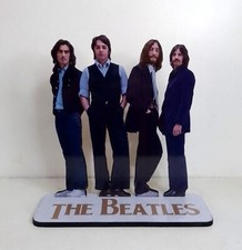 THE BEATLES - HOLZFIGUR - 20cm Faserplatte Vinyl / Grundstück - Argentinien
