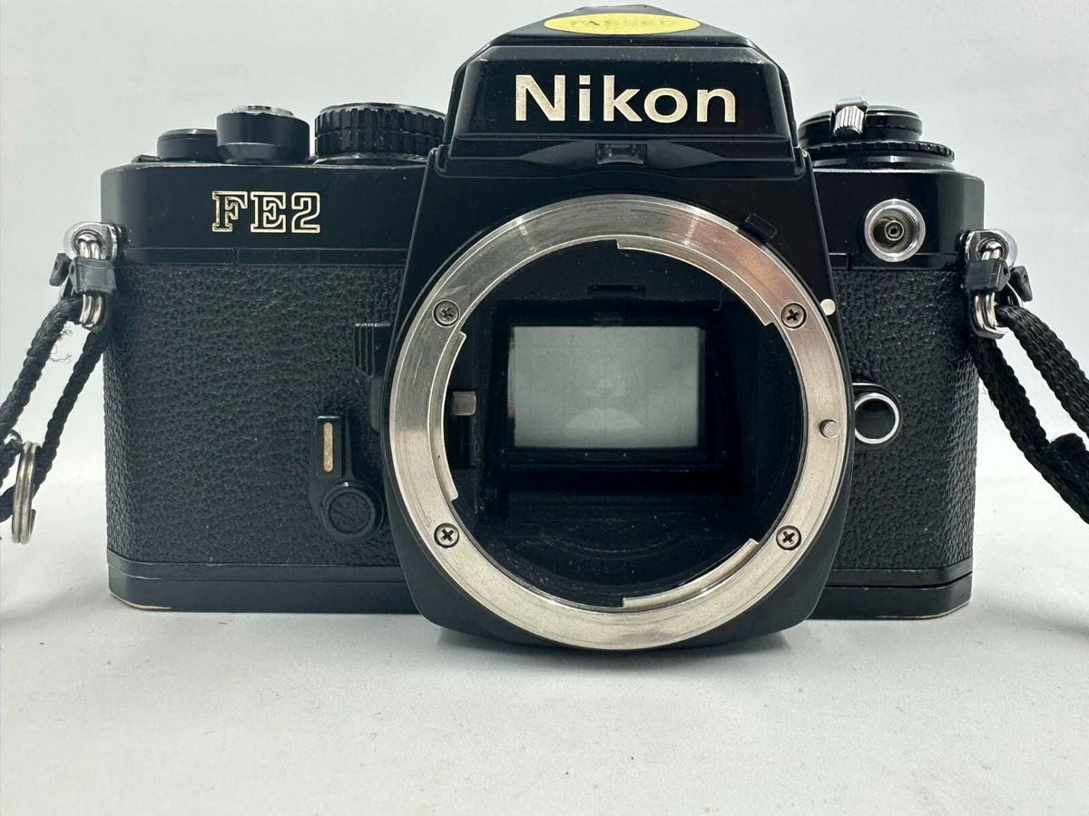 Vintage Nikon FE2 Black 35mm SLR Camera Body | Made in Japan | Fully  Functional