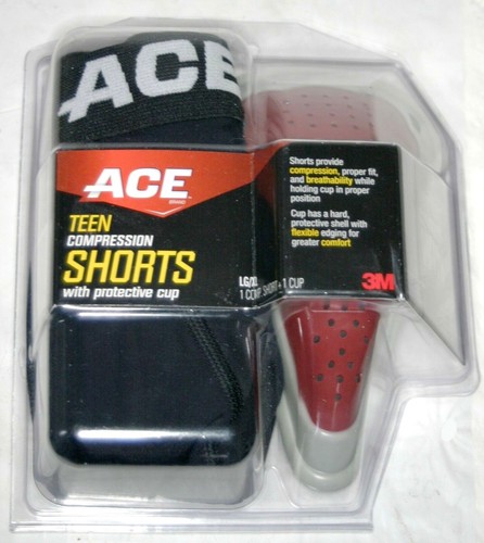 ACE Compression Shorts With Protective Cup - High Performance Athletic Support Wear