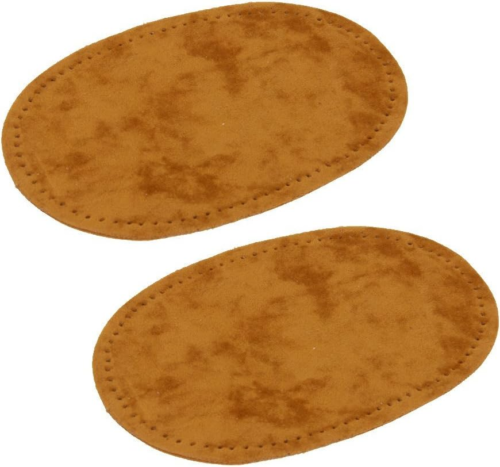 Sew on Knee Patches, 3 Pairs Oval Elbow Suede Sweater Trousers Repair Patches Cr - Picture 2 of 4