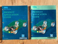 1993 AND 1994 GM POWERTRAIN North American PRODUCT APPLICATION GUIDEs HMPAG93/94