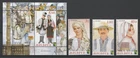 Moldova 2012 Traditional Costumes & Headdress 3 MNH Stamps + Block