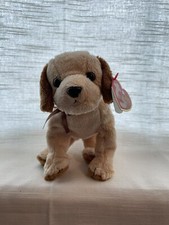 Ty Beanie Baby - BADGES the Dog (5 Inch) MINT with MINT TAGS