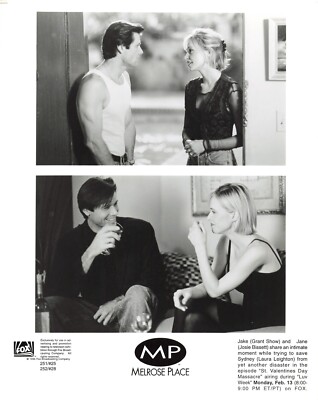 Melrose Place 1995 TV Press Photo Josie Bissett Laura Leighton Grant Show *P145a