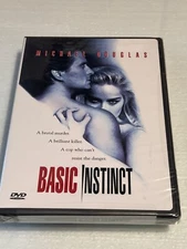 [NEW SEALED!] BASIC INSTINCT 1992 DVD Sexy Thriller MICHAEL DOUGLAS Sharon Stone