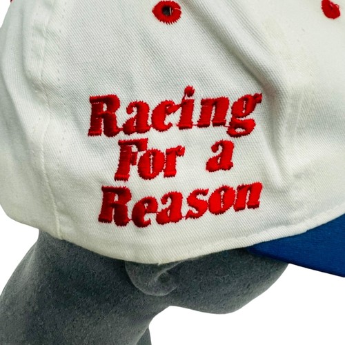 Vintage Jeff Gordon Cure 2000 Racing For A Reason Snapback Hat - Picture 11 of 14