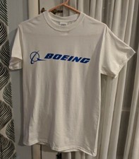 Boeing Logo T-Shirt Tee Tag Size S Small Gildan NWOT 100 Cotton