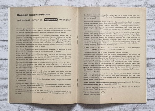 100 Kniffe Tips Küppgersbusch Gasherd Kochen Rezept Küche Vintage Deko Broschüre - Picture 5 of 9