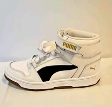 Size 6.5 - PUMA Rebound LayUp High Tops White