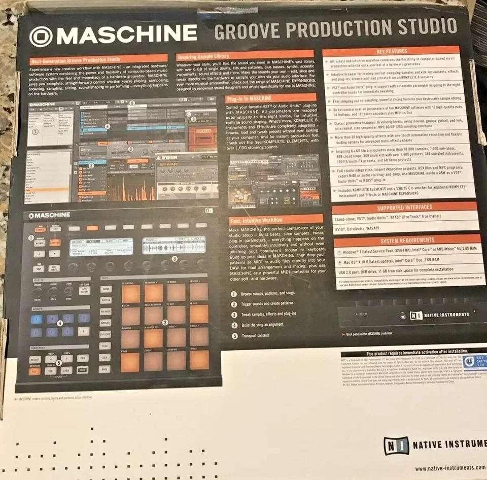 Native Instruments Maschine Groove Production Studio - Image 2 of 2