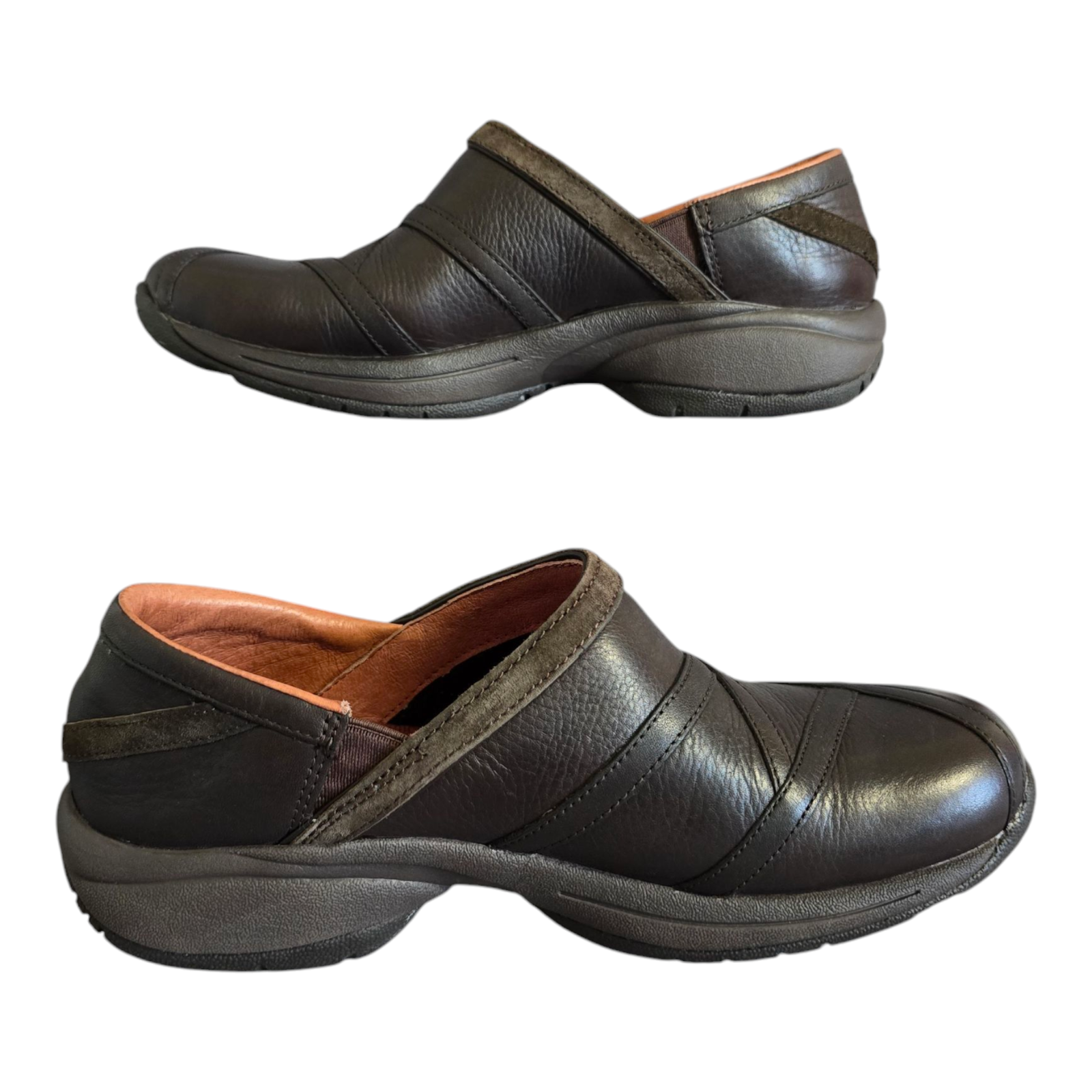 Merrell Primo Patch J63796 scarpe zoccoli comodi slip on insetti marrone donna taglia 9