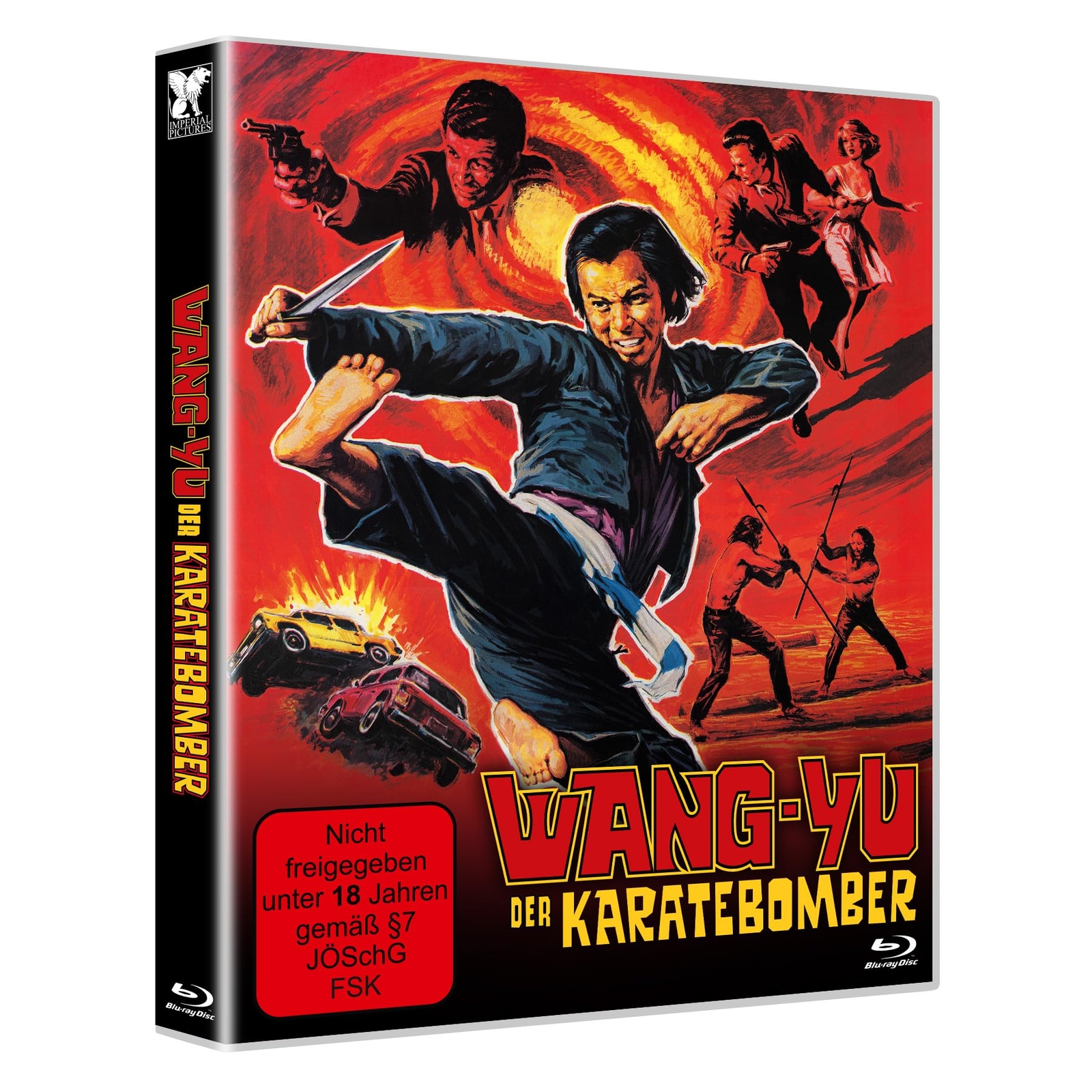 WANG YU - Der Karatebomber - Limited Edition (Blu-ray) Wang Yu Yasuaki Kurata