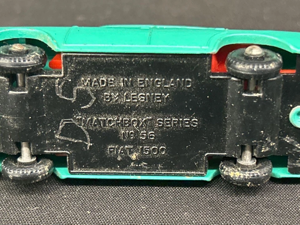 Lesney Matchbox No. 56 Fiat 1500 with Original Box! - Image 2 of 4