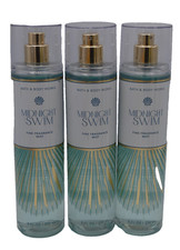 x3 BATH  BODY WORKS MIDNIGHT SWIM Fine Fragrance MIST SPRAY