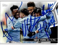 2018 Topps MLS base set pick a card all autographed!